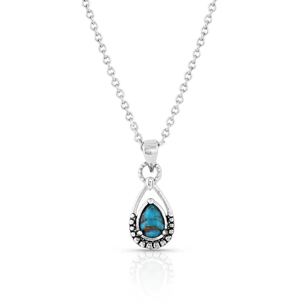 Montana Silversmiths Touch of Turquoise Necklace - Irvine Tack & Western Wear