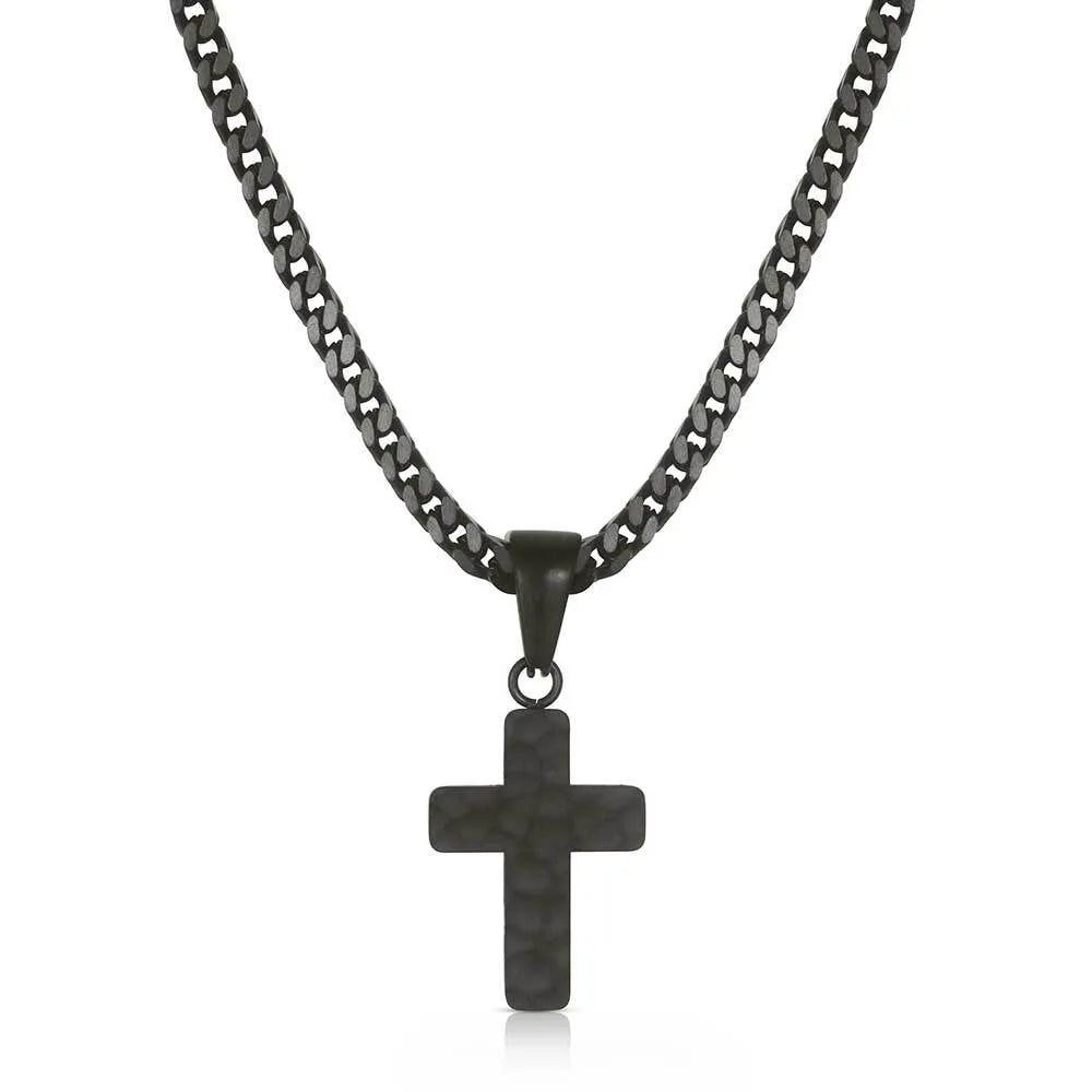 Montana Silversmith  Strong Horizons Cross Necklace