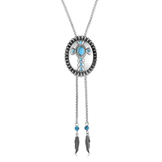 Montana Silversmiths Unbroken Faith Bolo Necklace