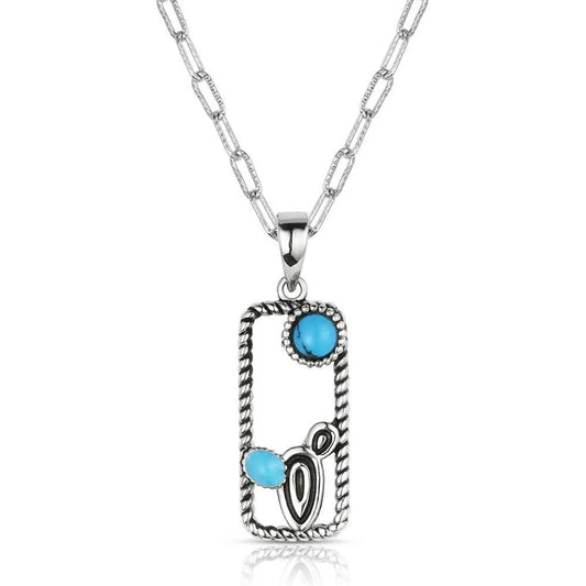 Montana Silversmiths Desert Mirage Turquoise Necklace