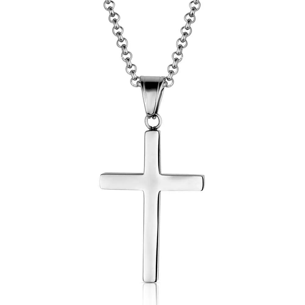Montana Silversmiths Stronghold Cross Necklace