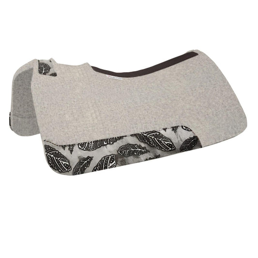 5-Star 3/4" Contoured Natural Barrel Pad-Antique Iron Feathers