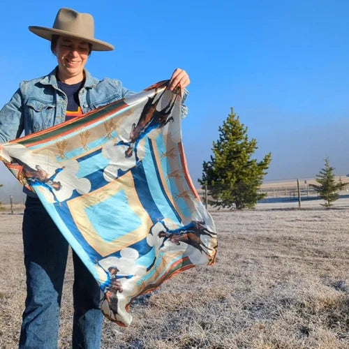 Renee Gould Silk Scarf