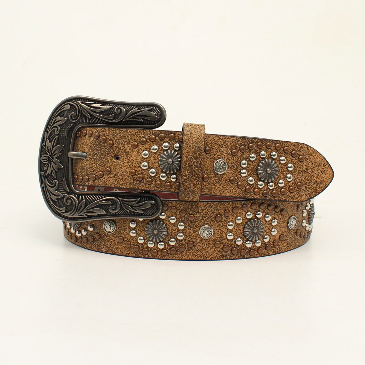 Nocona Ladies Western Vintage Fashion Belt - Brown