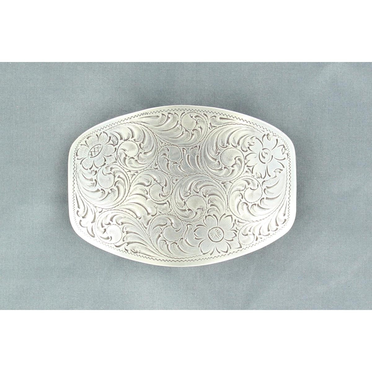 M&F Nocona Men's Oval Men's Scrolled Buckle