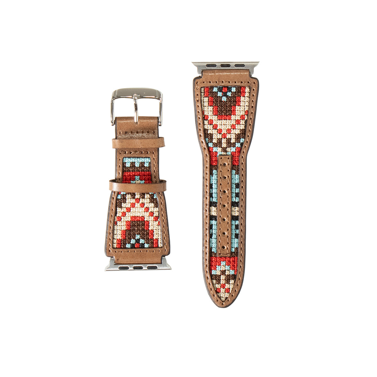 Nocona Aztec Embroidered iWatch Band - Multi