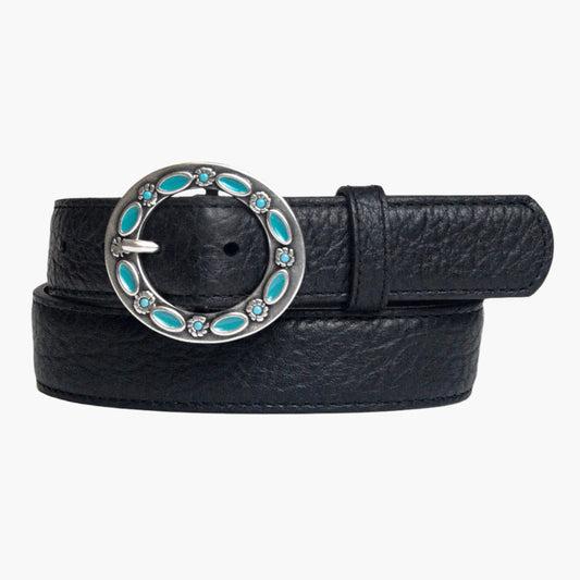Vintage Bison Nostalgia Women's Belt-Black