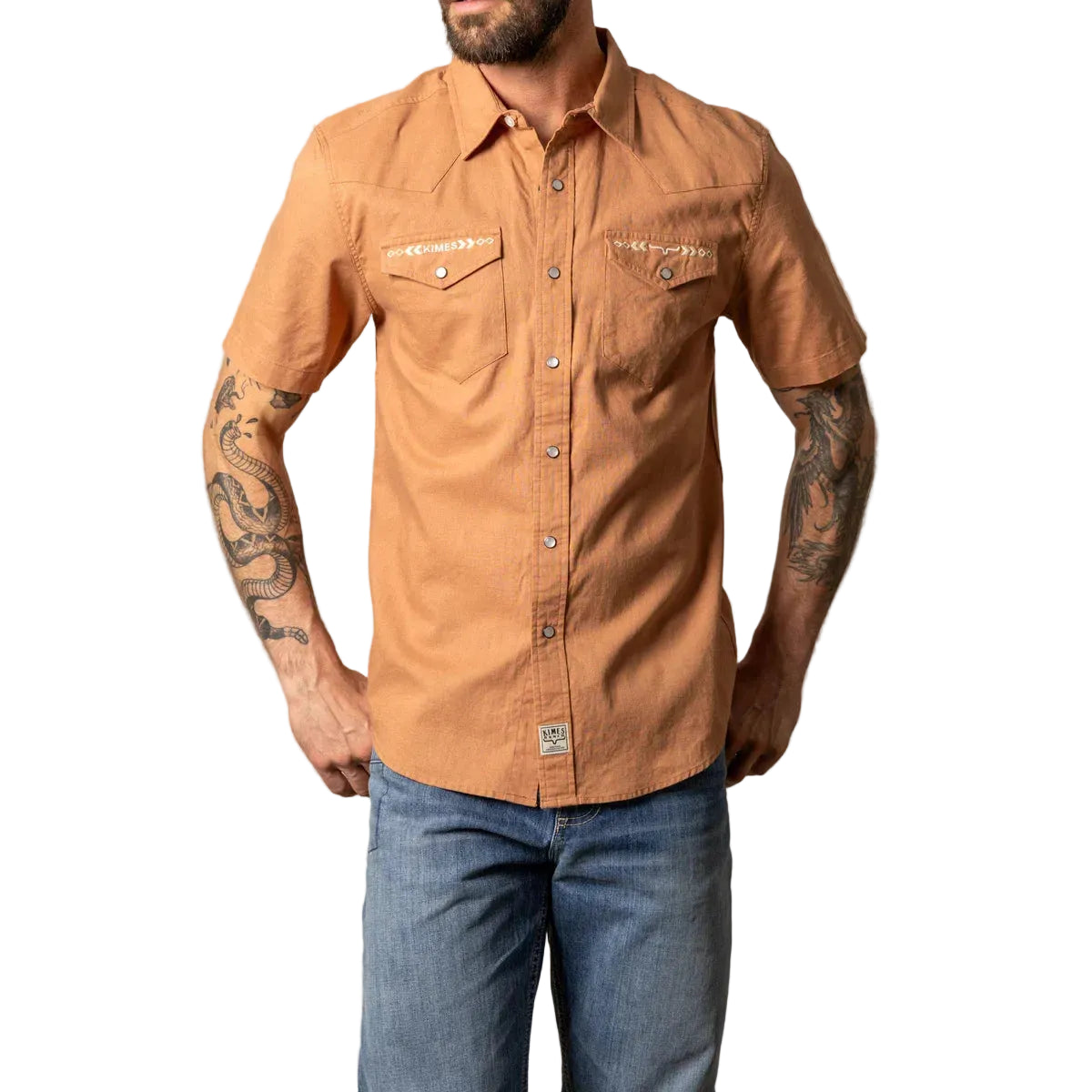 Kimes Men's Nuce Short Sleeve Shirt - Multiple Colours