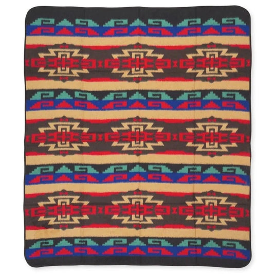 El Paso Blanket Saddle Blanket Company Classic Southwest Camp Blanket-13