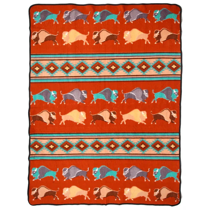 El Paso Fleece Lodge Blanket