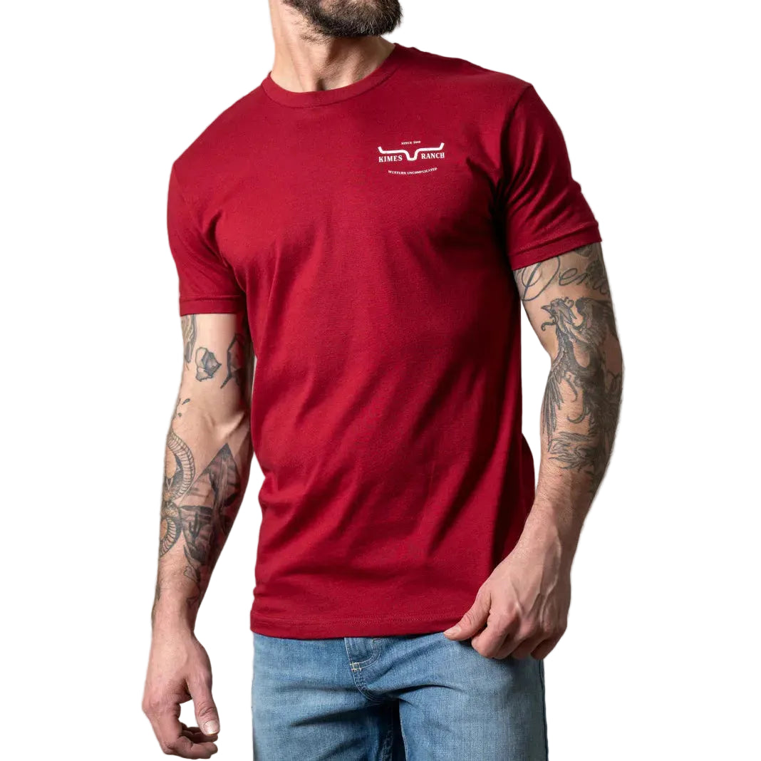 Kimes Men's Old West Short Sleeve Tee Shirt - Multiple Colours