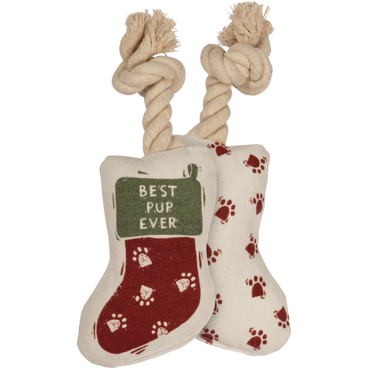Dog Toy - Stocking Best Pup