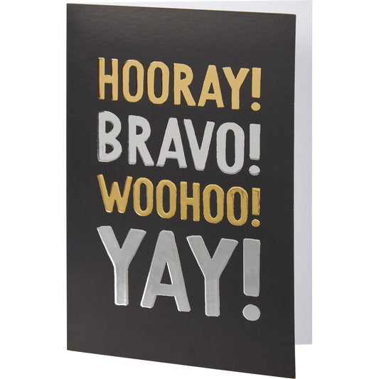 Candym Greeting Cards - Hooray