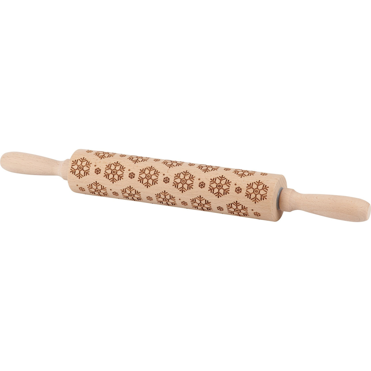 Rolling Pin Large - Snowflakes
