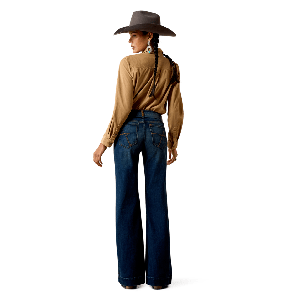 Ariat Women’s Perfect Rise Petra Flipside Wide Leg Jeans – Atmore