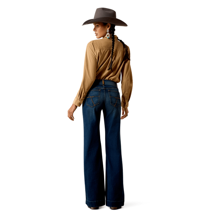 Ariat Women’s Perfect Rise Petra Flipside Wide Leg Jeans – Atmore