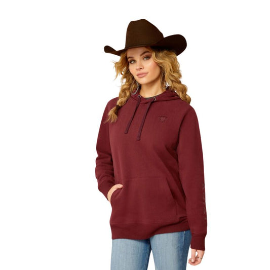 Ariat Women's 2.0 Long Sleeve Hoodie -  Tawny Port