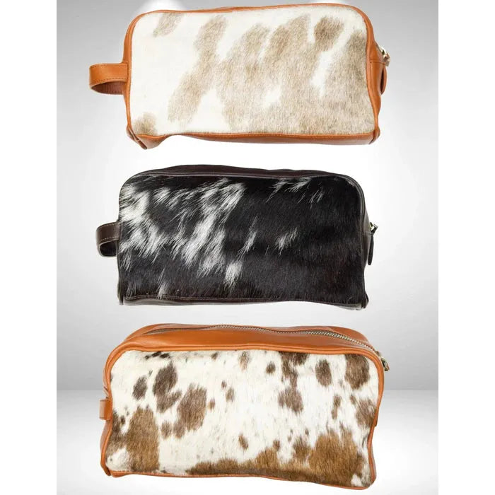 El Paso Large Cowhide Toiletry Bag