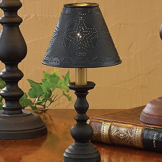 Metal Star Shade 10" - Black