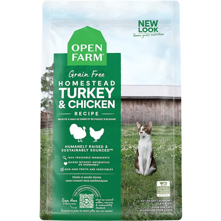 Open Farm Cat Homestead Turkey & Chicken