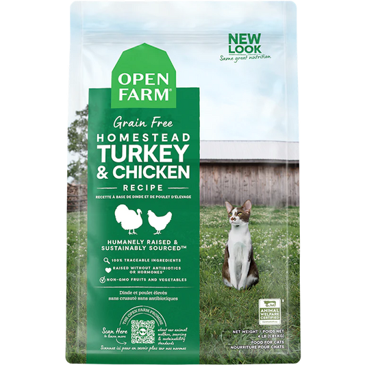 Open Farm Cat Homestead Turkey & Chicken