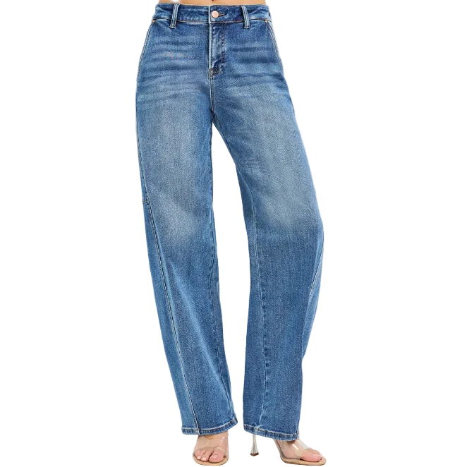 Risen Women's Slouchy Baggy Jeans - Medium - Irvine Tack & Western Wear