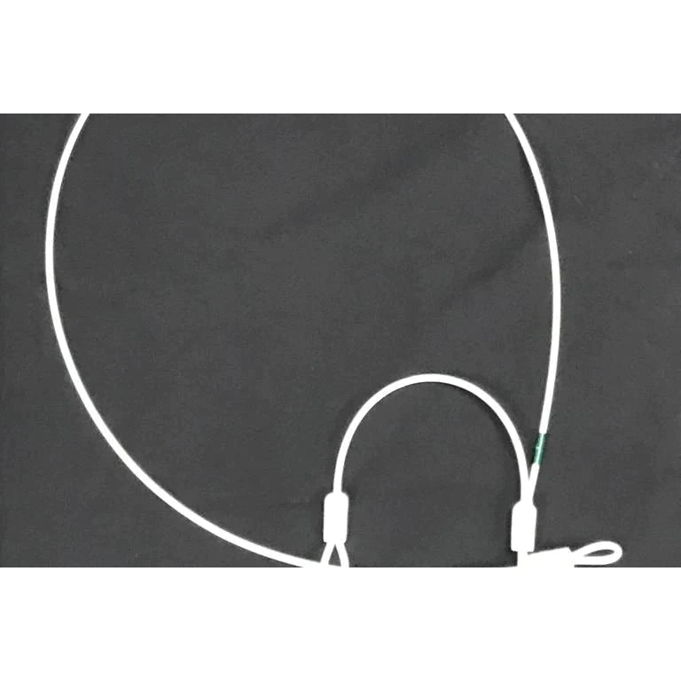 Phantom Cable Cattle Halter - White