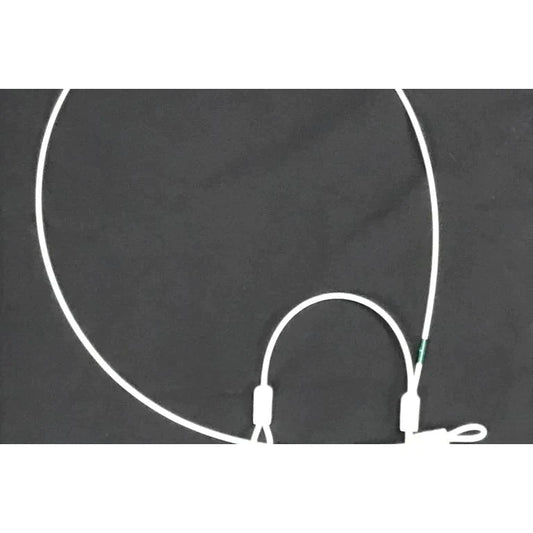 Phantom Cable Cattle Halter - White