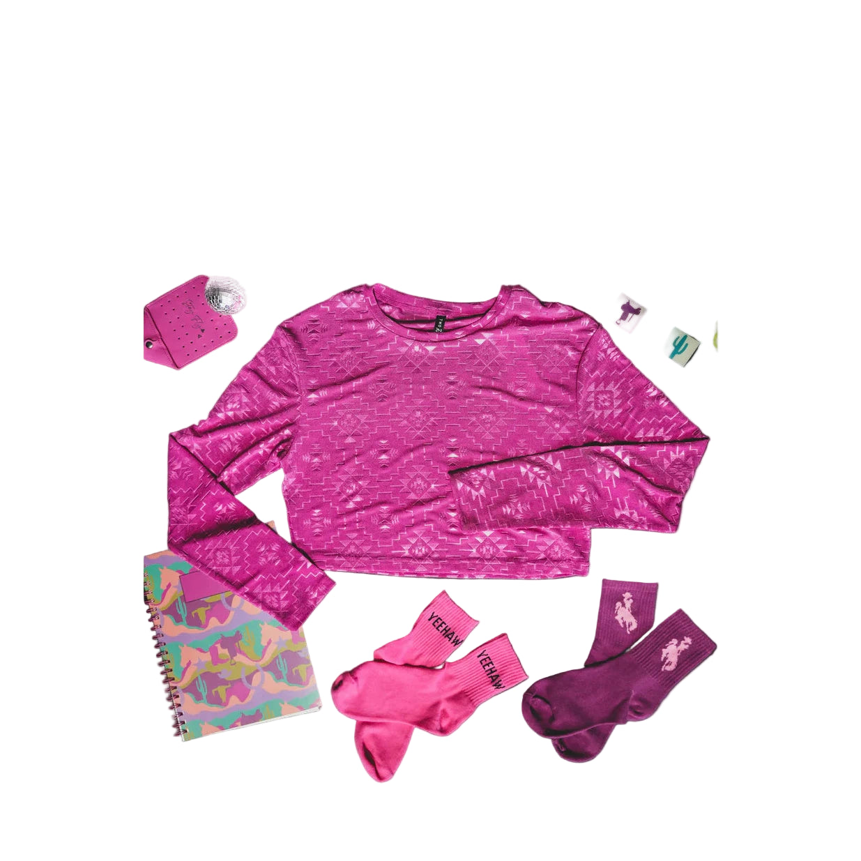 2 Fly Women's Long Sleeve Chillville Top - Pop