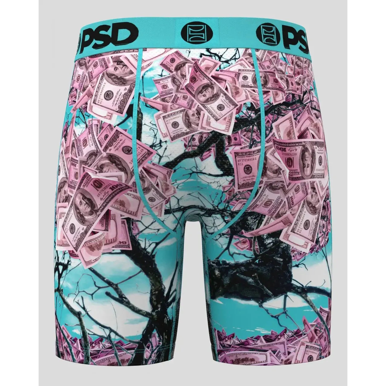 PSD Underwear Men's Money Blossom Boxer Brief - Multicolour