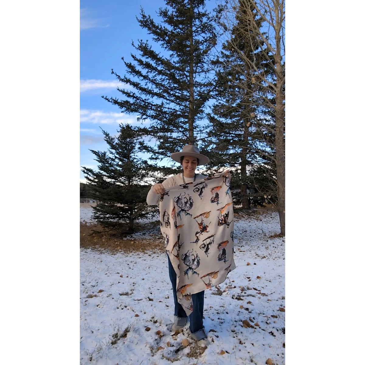 Renee Gould Silk Scarf - Irvine Tack & Western Wear