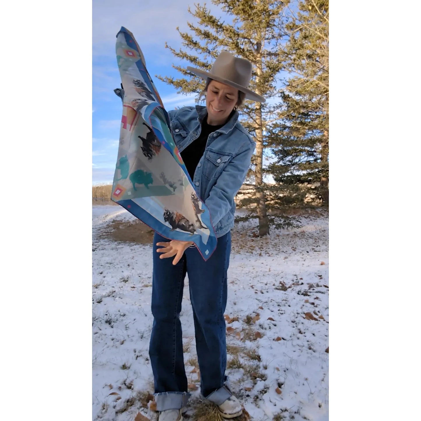 Renee Gould Silk Scarf