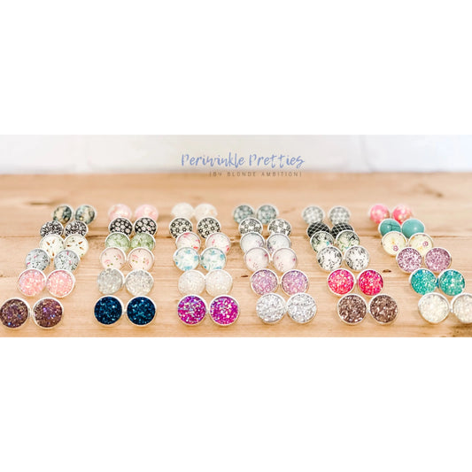 Blonde Ambition Periwinkle Pretties Earrings