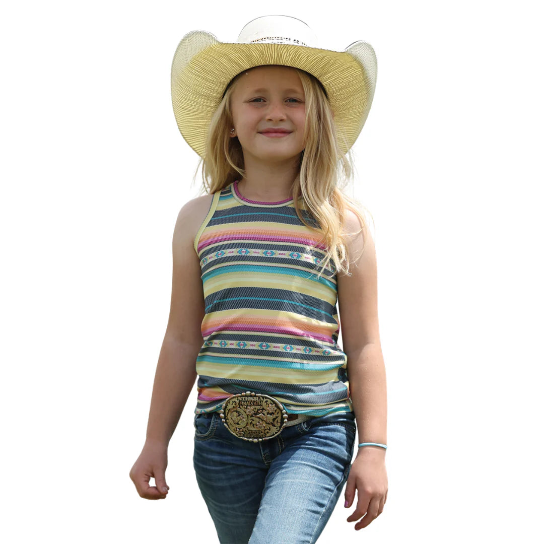 Cinch Girls Striped Tank - Multi