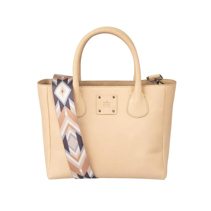 STS Basic Bliss Buckskin Satchel