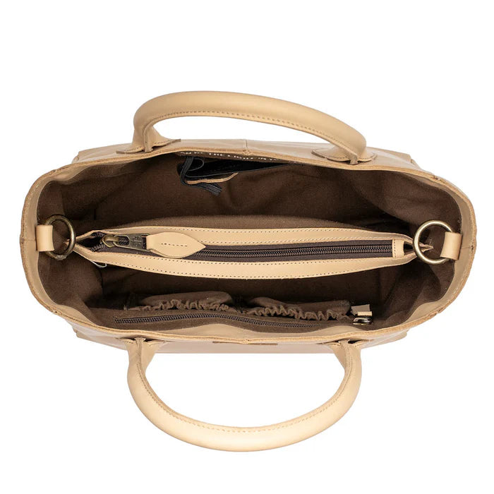 STS Basic Bliss Buckskin Satchel