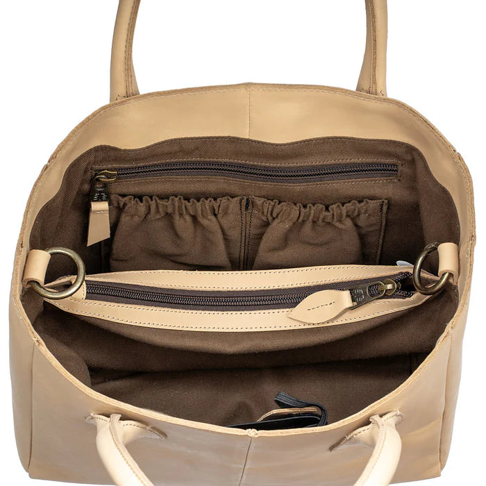 STS Basic Bliss Buckskin Satchel