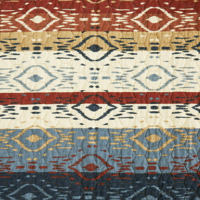 Hiend Accents Home On The Range Reversible Quilt Set - Full/Queen