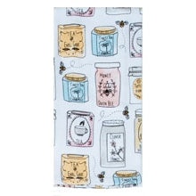 Bee Inspired Jars Tea Towel