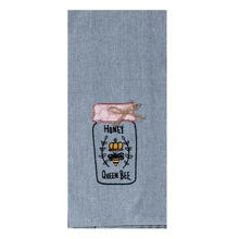 Bee Inspired Embroidered Tea Towel