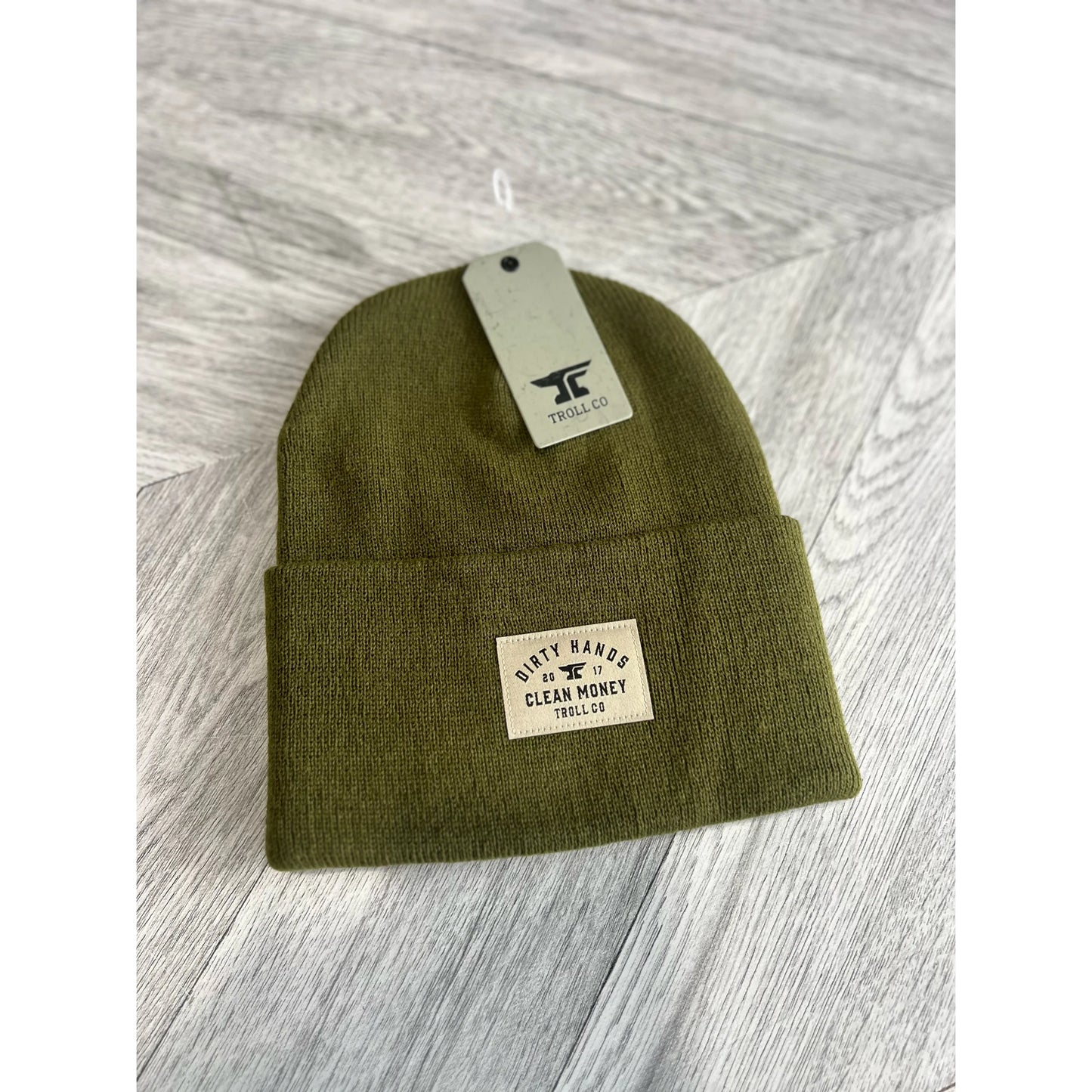 Troll Co DHCM Woven Label Beanie - Multiple Colours