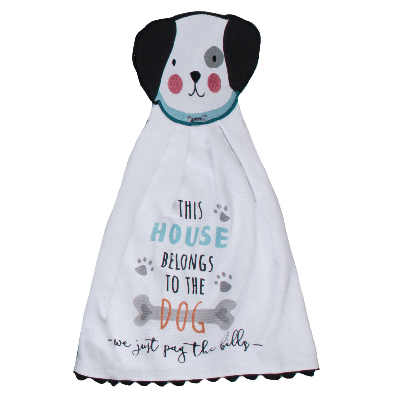 KD Dog House Hang-Ups Kitchen Towel