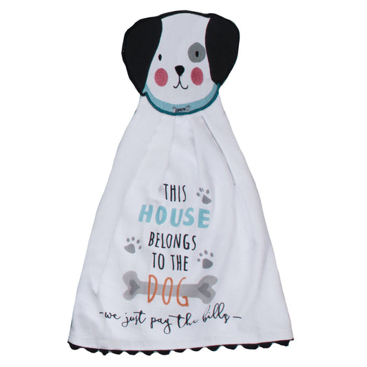KD Dog House Hang-Ups Kitchen Towel