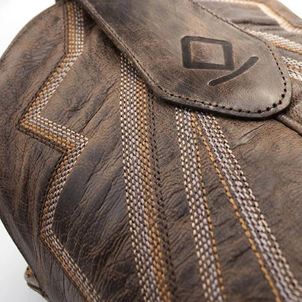 Rocking Diamond Brand Men's Futurity Waxy Cutter Cowboy Boot - Chocolate