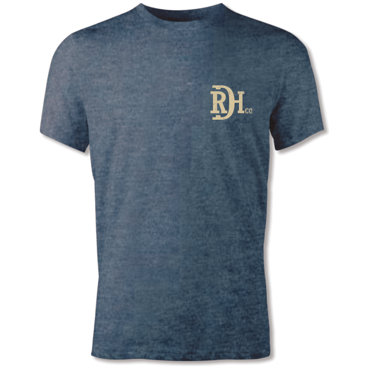 Red Dirt Hat Co. Unisex Pecos T-Shirt - Heather Slate