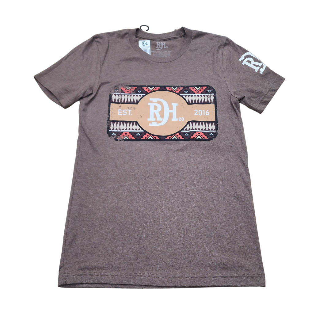 RDHC Unisex Copper T-Shirt - Heather Brown - Irvine Tack &amp; Western Wear