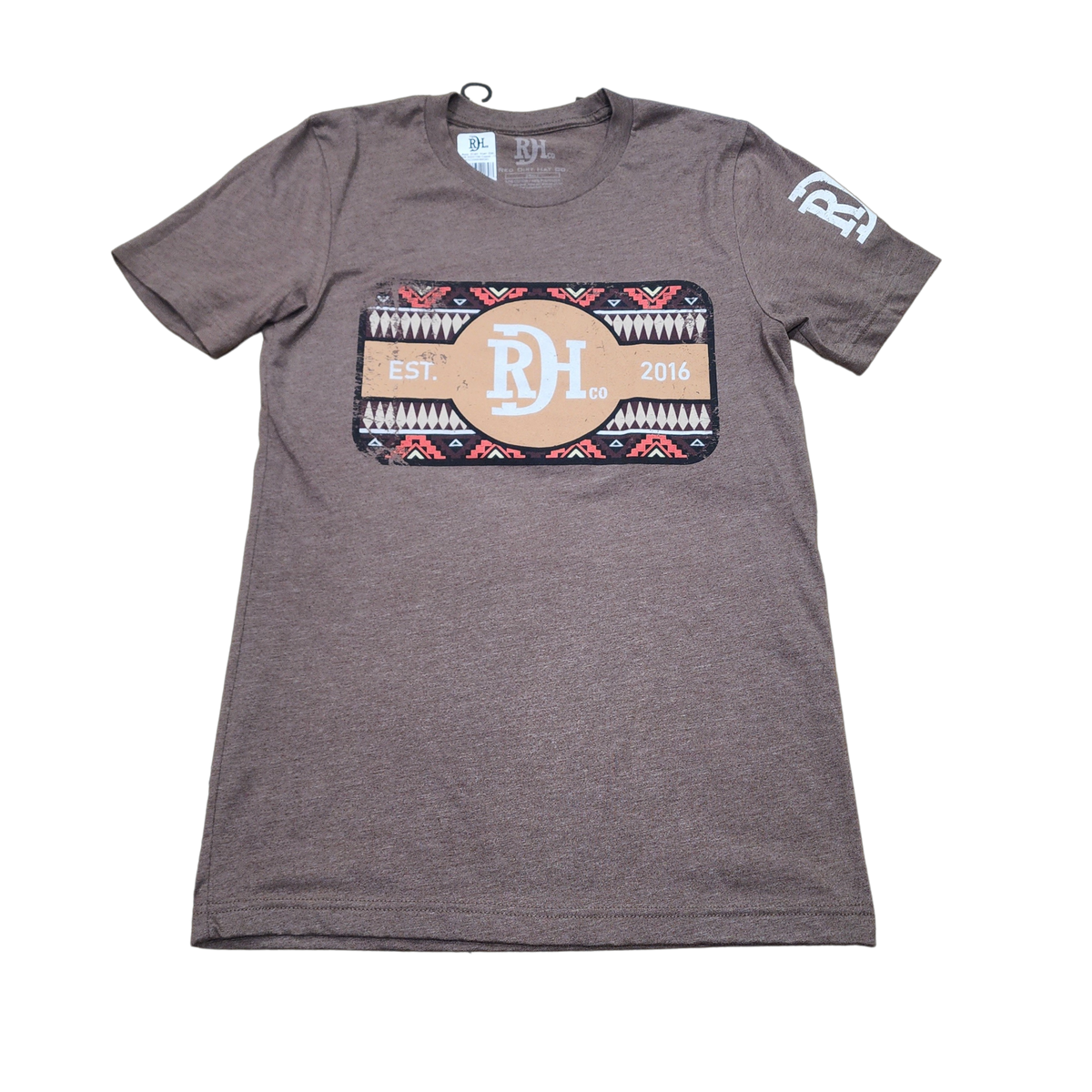 RDHC Unisex Copper T-Shirt - Heather Brown - Irvine Tack & Western Wear