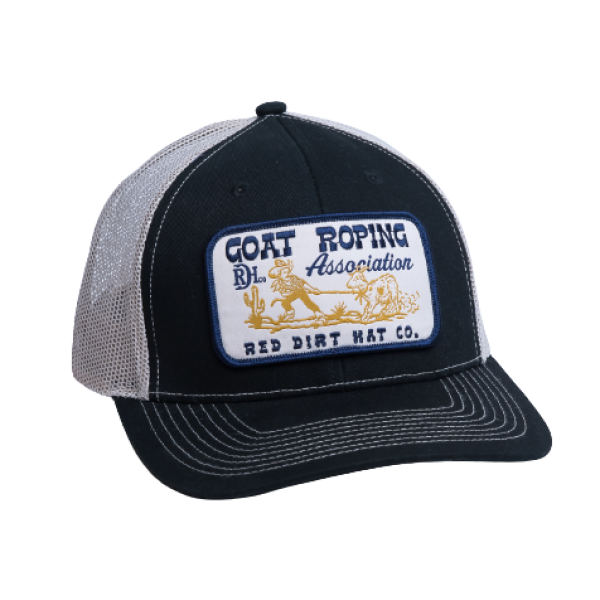 Red Dirt Hat Co. Goat Roping-Black / Khaki