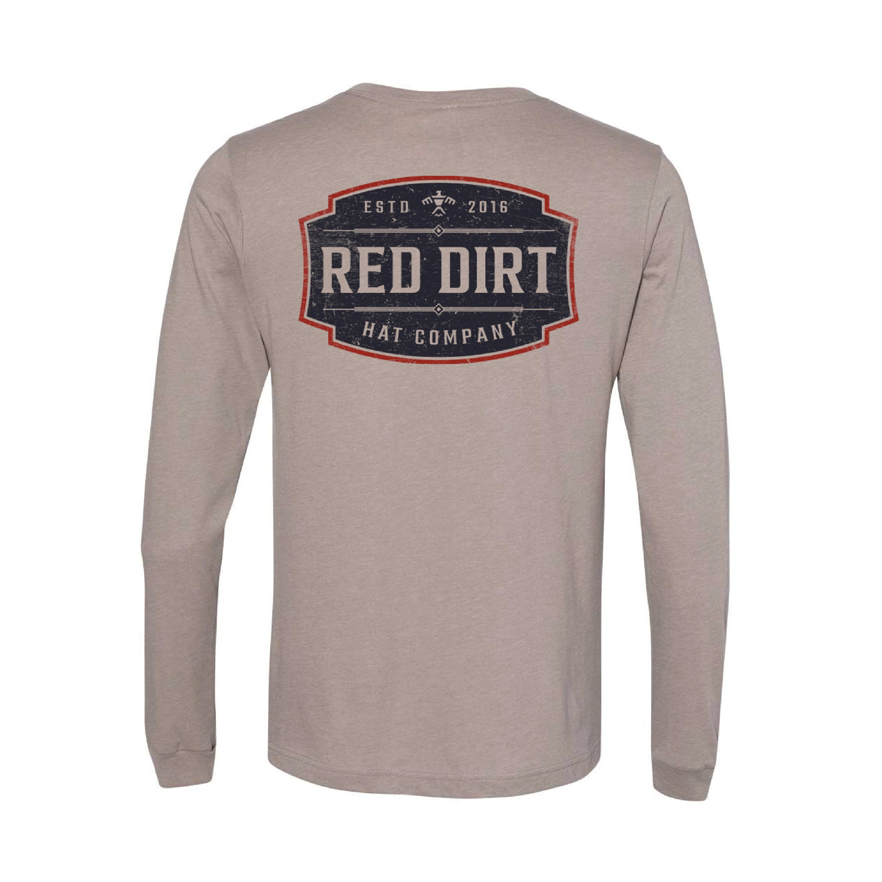 Red Dirt Unisex Tombstone Long Sleeve Shirt - Off-White