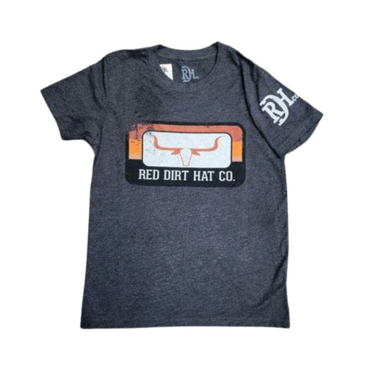 Red Dirt Hat Co. Youth Runaway T-Shirt - Heather Grey